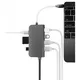 LMP 8 Port USB-C mini Dock space grau