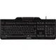 Cherry KC 1000 SC Keyboard mit Smart Card Reader USB schwarz