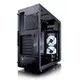Fractal Design Focus G ATX Gaming Gehäuse mit Seitenfenster. schwarz