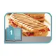Tefal Snack Time SW 341B grau / schwarz