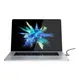 Compulocks Ledge MacBook Pro TouchBar Schloss inkl. Sicherungskabel und Schlüssel silber