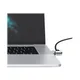 Compulocks Ledge MacBook Pro TouchBar Schloss inkl. Sicherungskabel und Schlüssel silber