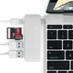 Satechi USB-C Passthrough Hub Silber für Macbook 12"