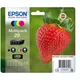 Epson T2986 "Erdbeere" Claria Home Ink Multi Pack Cyan/Gelb/Magenta/Schwarz 14.9ml