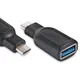 Club 3D USB 3.1 Adapter Typ-C zu USB 3.0 Typ-A St./Bu. schwarz CAA-1521