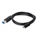 Club3D CAC-1524 3.1 Gen2 Type-C auf Type-B 1.00 m schwarz