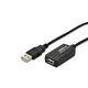 Digitus DA-70130-4 Aktives USB-Verlängerungskabel 5.00 m schwarz