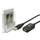Digitus DA-70130-4 Aktives USB-Verlängerungskabel 5.00 m schwarz