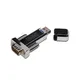 DIGITUS USB 1.1 Adapter USB-A zu Seriell St./St. schwarz