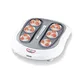 Beurer FM 60 Shiatsu-Fußmassagegerät weiß-grau