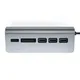 Satechi Type-C Aluminium USB Hub & Card Reader Space Grau