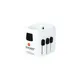 SKROSS World Adapter Pro Light USB 3 Polig