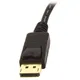 StarTech DP2DVI2 DisplayPort Passiver Adapter schwarz