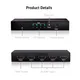 Club3D CSV-1370 HDMI 2.0 UHD SWITCHBOX 4 PORTS 4K 60Hz schwarz
