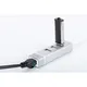 DIGITUS USB2.0 3-Port HUB & Fast Ethernet LAN-Adapter mit Typ-C Anschluss