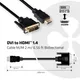 Club3D CAC-1210 HDMI Adapterkabel 2.00 m schwarz