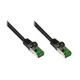 Good Connections 25m RNS Patchkabel Outdoor IP66 CAT6A S/FTP PiMF schwarz