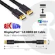 Club3D CAC-1069B DisplayPort 1.4 HBR3 8K 4.0 m schwarz