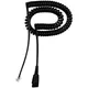 Jabra Anschlußkabel QD auf RJ10, spiral, 0,5 - 2 Meter, Regel-Belegung