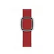 Apple modernes Lederarmband Watch 40mm rot L