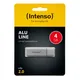 Intenso Alu Line USB 2.0 Stick 4GB silber