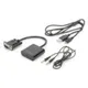 Digitus DA-70473 VGA - HDMI Konverter schwarz
