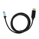 i-tec C31CBLDP60HZ USB-C Displayport-Kabel 1.50 m schwarz
