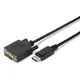 Digitus AK-340301-010-S DisplayPort Adapterkabel 1.00 m schwarz