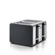 Bosch TAT7S45 Toaster Kompakt 4-Schlitz grau / schwarz
