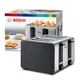 Bosch TAT7S45 Toaster Kompakt 4-Schlitz grau / schwarz