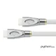 Python HDMI 2.0 Kabel 2m Ethernet 4K*2K UHD vergoldet OFC weiß