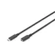 Digitus AK-300210-020-S USB Type-C G2 Verlängerungskabel 2.00 m schwarz