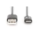 Digitus AK-300154-010-S USB Type-C G2 Verlängerungskabel 1.00 m schwarz