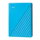 WD My Passport 4TB 2.5zoll USB3.0 blau  4TB blau