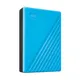 WD My Passport 4TB 2.5zoll USB3.0 blau  4TB blau