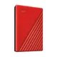WD My Passport 2TB 2.5zoll USB3.0 rot  2TB rot