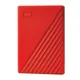 WD My Passport 2TB 2.5zoll USB3.0 rot  2TB rot