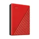 WD My Passport 4TB 2.5zoll USB3.0 rot  4TB rot