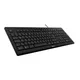 CHERRY STREAM USB Silent Tastatur DE-Layout, schwarz
