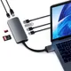 Satechi USB-C Dual Multimedia Adapter 4K Space Gray