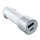 Satechi 72W USB-C Kfz-Adapter Silber