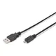 DIGITUS USB 2.0 Anschlusskabel Typ-A USB 2.0 kompatibel 1m