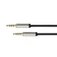 PYTHON High Quality 3,5mm Klinkenkabel 4 polig St./St. 1m