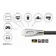 PYTHON Ultra High Speed HDMI 2.1 8K UHD-2/ 4K UHD 0,5m schwarz
