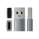 Satechi USB Type-A zu Type-C-Adapter Space Gray