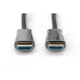 Digitus AK-330125-100-S AOC Hybrid Glasfaser HDMI Kabel 10.00 m schwarz