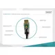 Digitus AK-330125-100-S AOC Hybrid Glasfaser HDMI Kabel 10.00 m schwarz