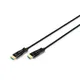 Digitus AK-330125-150-S AOC Hybrid Glasfaser HDMI Kabel 15.00 m schwarz