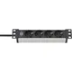 Brennenstuhl Alu Line 1390007004 4-fach für Racks 2m