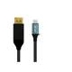 i-tec C31CBLDP60HZ2M USB-C Displayport-Adapterkabel 2.00 m schwarz